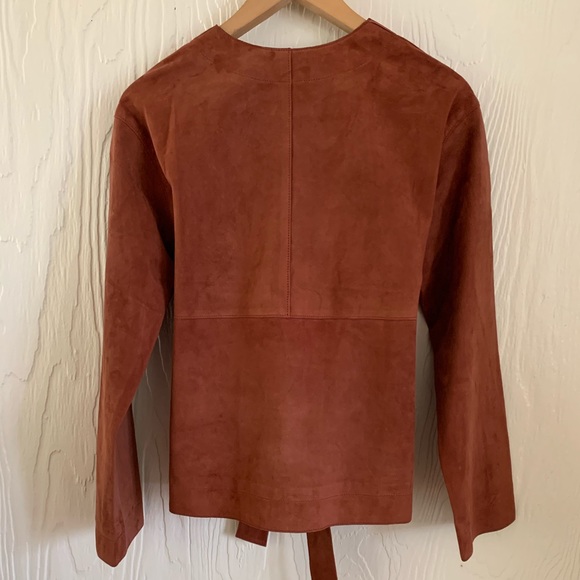 Suede Wrap Jacket - Picture 5 of 5